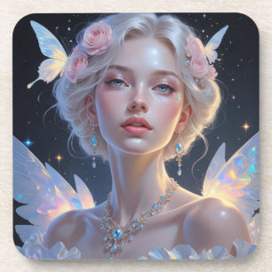 Hard plastic coaster