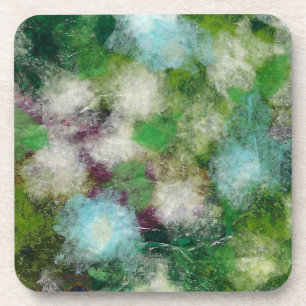 Hard plastic coaster