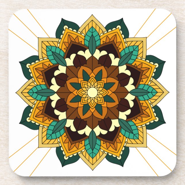 Hard plastic coaster (Front)