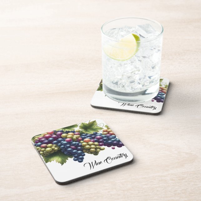 Hard Plastic Coaster (Right Side)