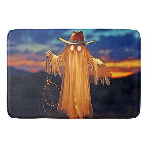 Hard plastic coaster bath mat