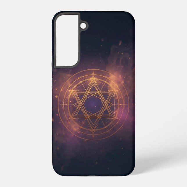 Hard plastic coaster samsung galaxy s22+ case (Back)