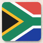 Hard plastic coaster with flag of South Africa<br><div class="desc">Protect your surfaces with South African pride using our hard plastic coaster featuring the flag of South Africa! Crafted to celebrate South Africa's diverse heritage and national identity, this coaster is more than just a functional accessory; it's a tribute to the country's rich history and symbolic flag. The design prominently...</div>