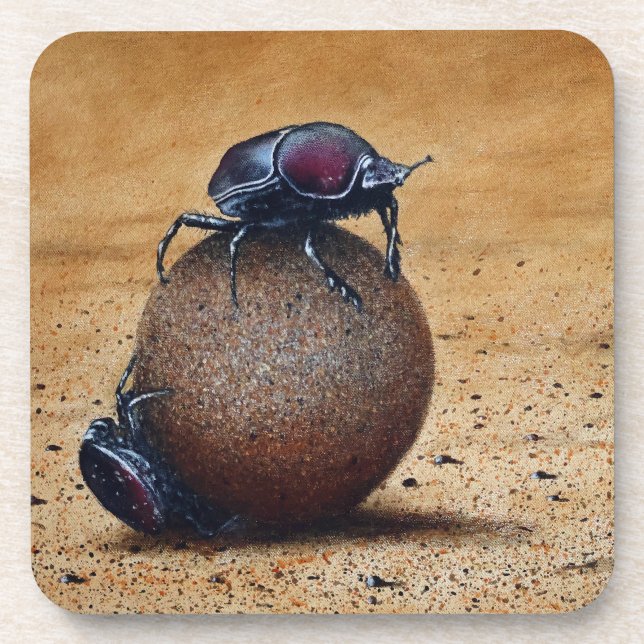 Hard Plastic Coasters (Front)