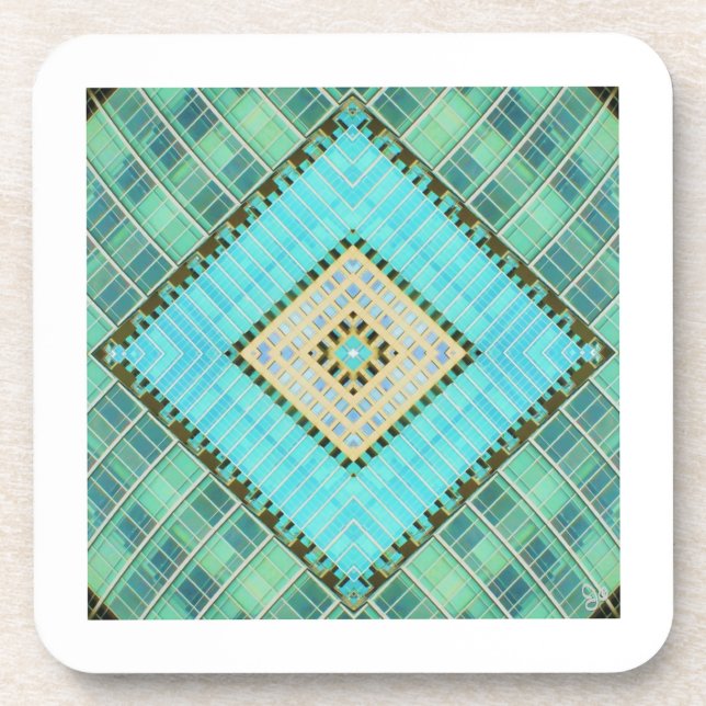 Hard Plastic coasters - set of 6 by Jo Images (Front)