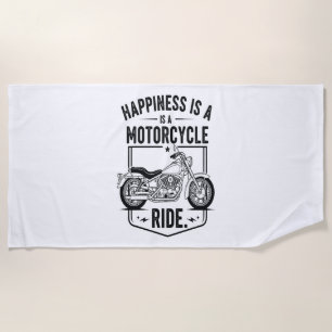 Hard Rider Summer Beach Towel