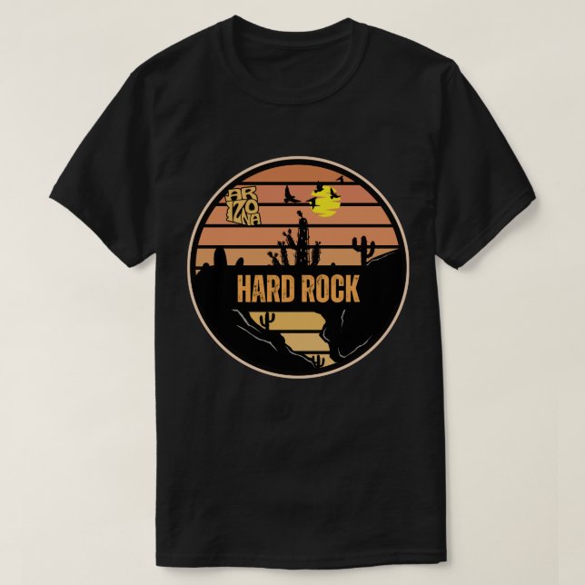 Hard Rock, Arizona T-Shirt (Design Front)