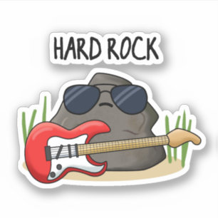 Hard Rock Funny Geology Music Pun 