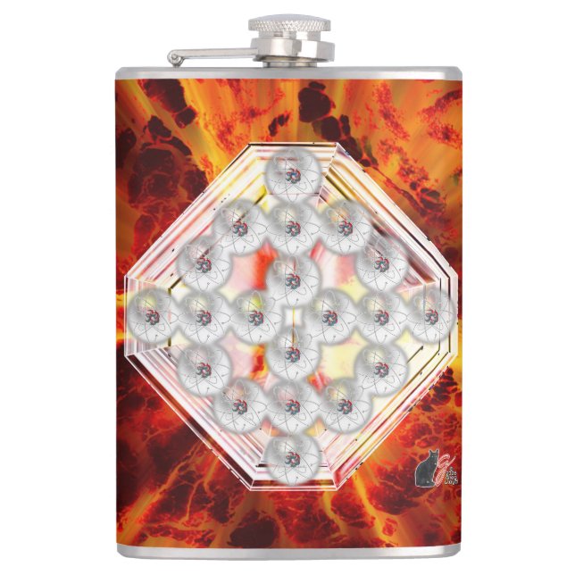 Hard Rock Hip Flask (Front)