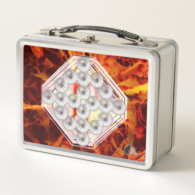 Hard Rock Metal Lunch Box (Front)