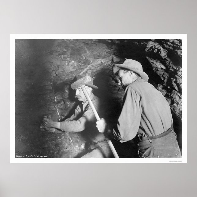 Hard Rock Miners Alaska 1916 Poster (Front)