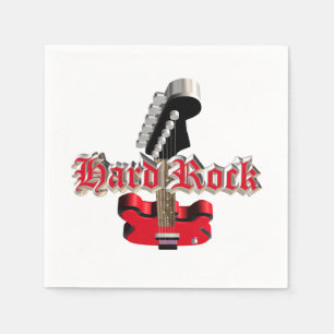 Hard rock napkin