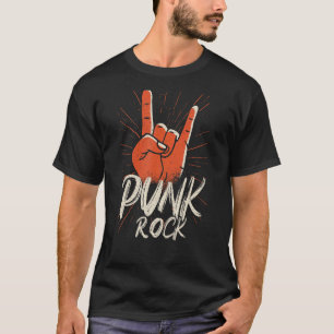 Hard Rock Punk Rock Men Women Musician T-Shirt