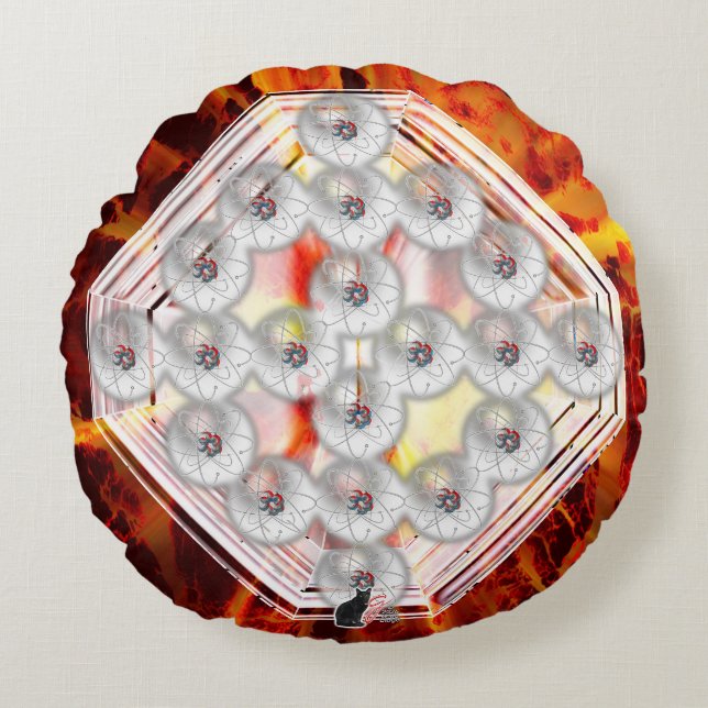 Hard Rock Round Cushion (Front)