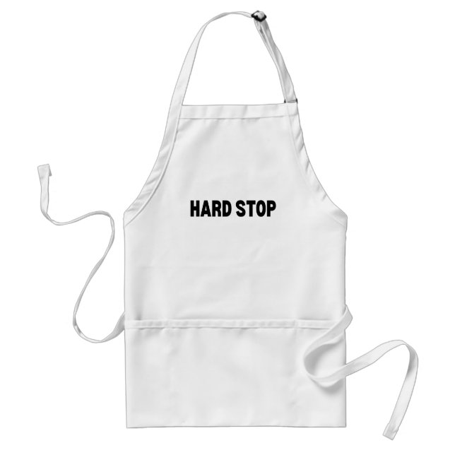 Hard Stop | Professional Studio  Standard Apron (Front)