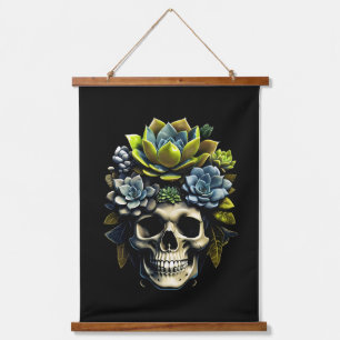 Hard Times Soft Leaves Hanging Tapestry