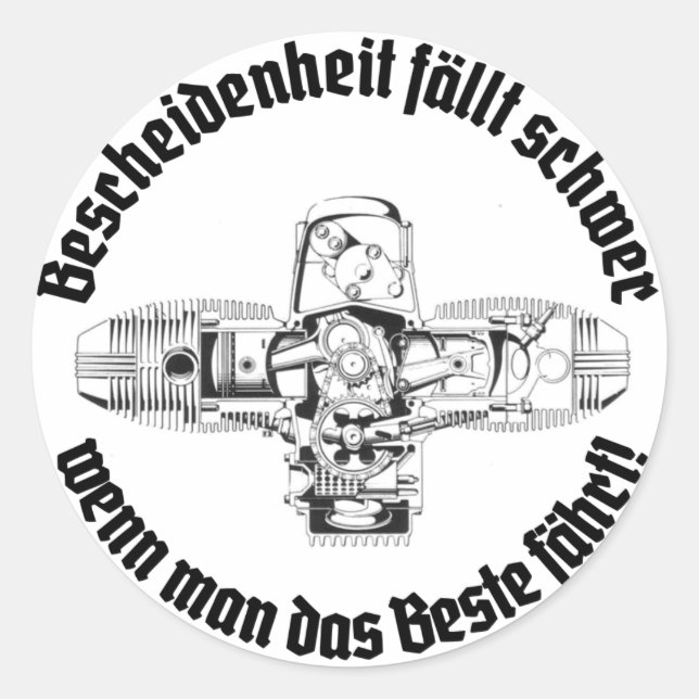 Hard to be humble sticker (Front)