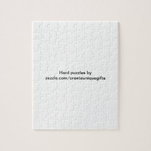 Hard White & Black Puzzle. Jigsaw Puzzle