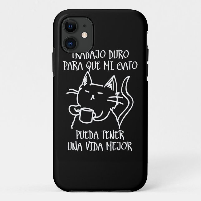 Hard Work Case-Mate iPhone Case (Back)