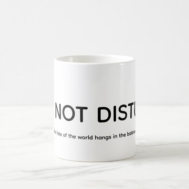 Hard work  coffee mug (Center)