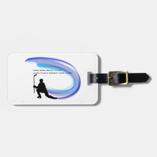 HARD WORK LUGGAGE TAG