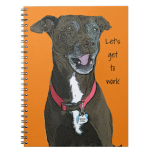 Hard working dog journal