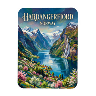 Hardangerfjord Norway Magnet