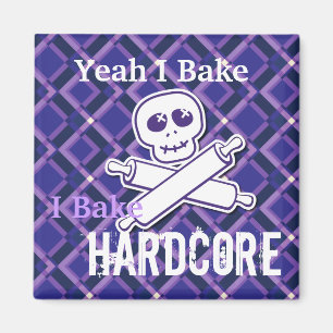 Hardcore Baker Magnet (square only)