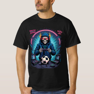 Hardcore Beyond Limit – Retro Skull Gamer Tee