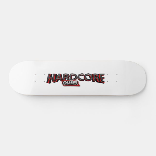 Hardcore Gamer Skateboard (Horz)