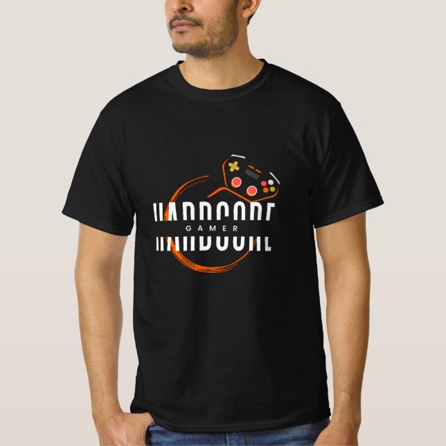 Hardcore Gamer T-Shirt  (Front)
