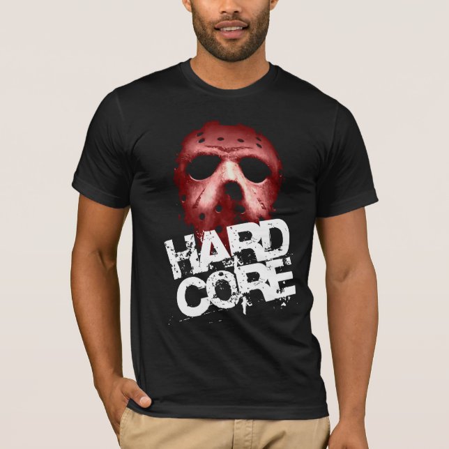 Hardcore Hockey Mask T-Shirt (Front)