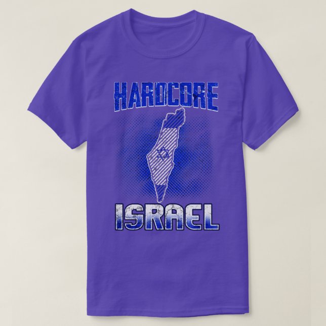 Hardcore Israel T-Shirt (Design Front)
