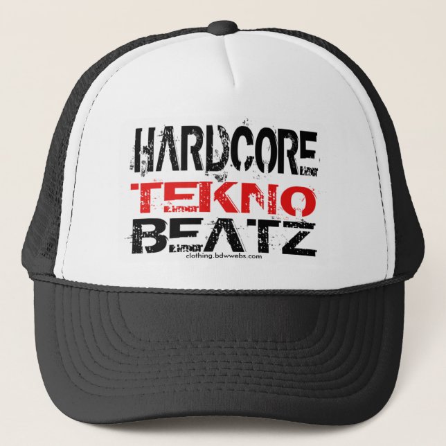 Hardcore Tekno Beatz Baseball Hat (Front)