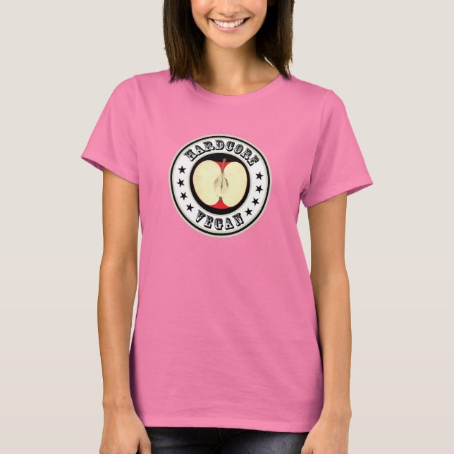 Hardcore Vegan T-Shirt (Front)