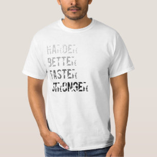 Harder Better Faster Stronger Tee