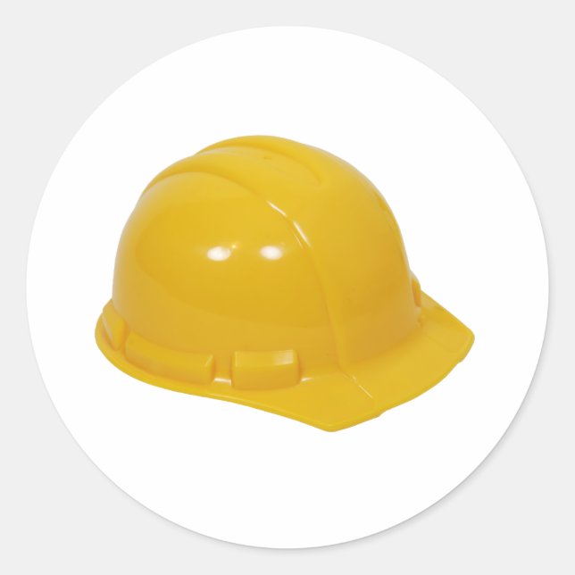 HardHat062509 Classic Round Sticker (Front)