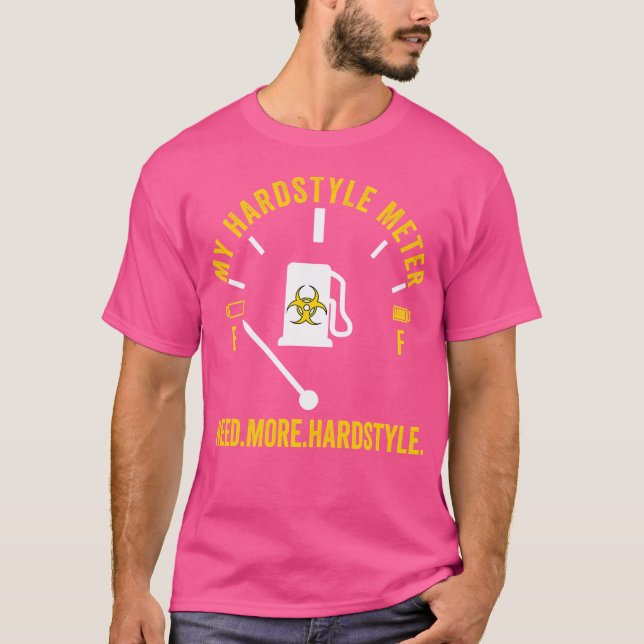 HardHeadbanger Rave Edm Biohazard T-Shirt (Front)