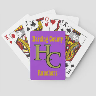Harding County Ranchers Playing Cards