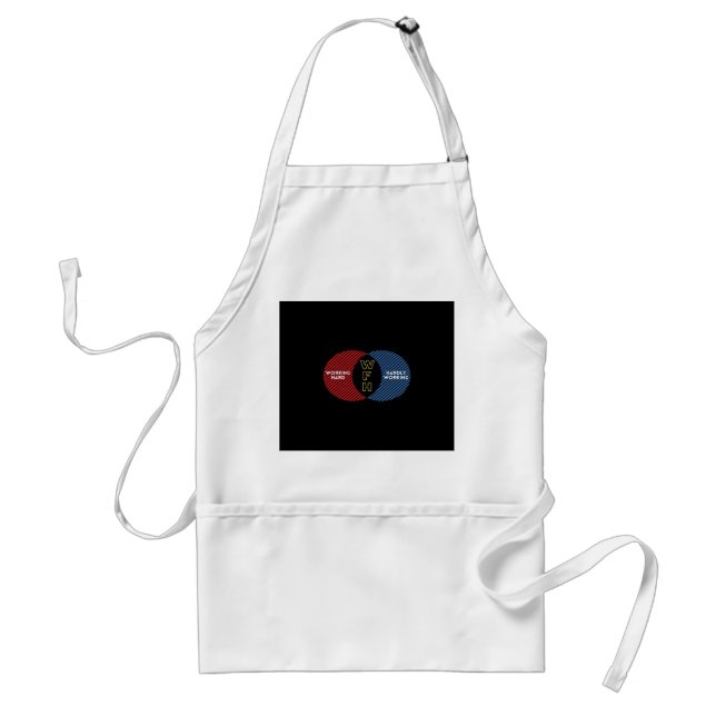 Hardly Working - WFH Standard Apron (Front)