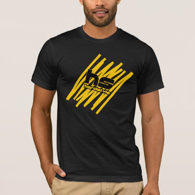 Hardstyle Scribble (Yellow) T-Shirt (Front)