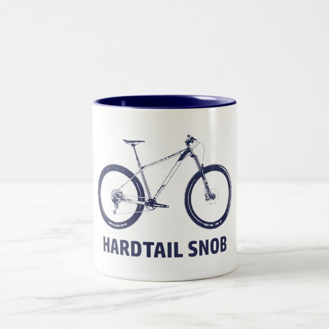 Hardtail Snob Two-Tone Coffee Mug (Center)