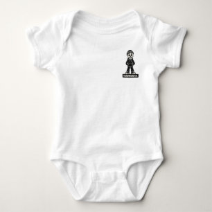 Hardware Co. Streetwear Skull Baby Bodysuit