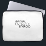 Hardware Insulation Padded Sleeve<br><div class="desc">Isolate your most critical tool from external friction. This 13-inch sleeve features high-density padding and a bold typographic layout,  ensuring your laptop is always ready for manual deployment.</div>
