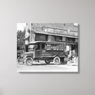 Hardware Store Delivery Truck, 1924 Canvas Print