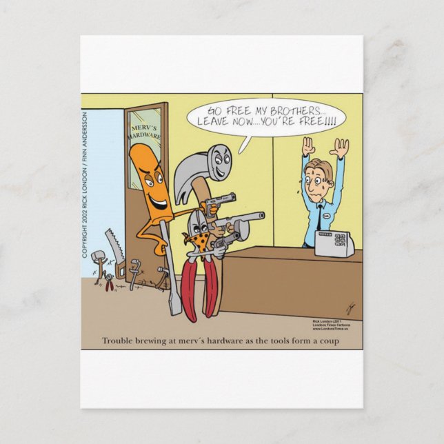 Hardware Store Liberation Funny Gifts Tees Cards (Front)