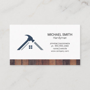 Hardware Tools Handyman Business Card