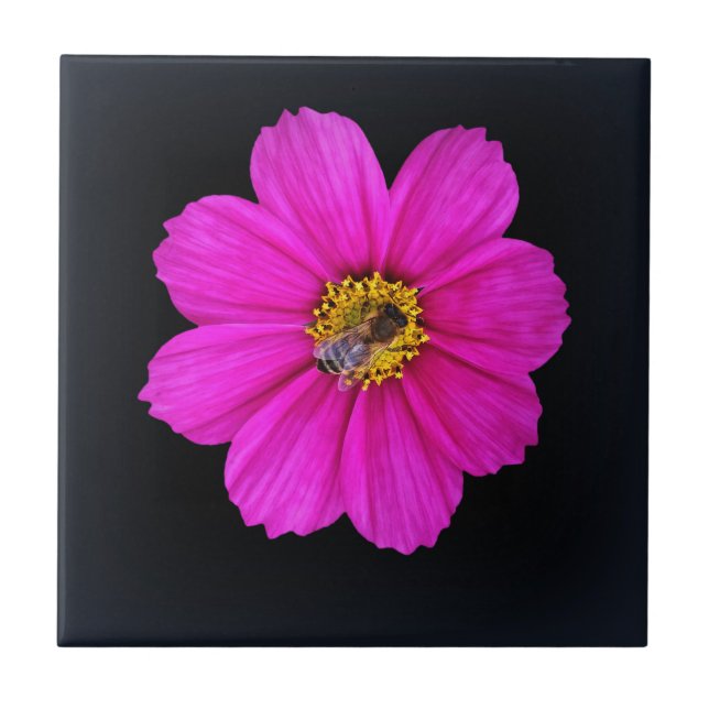 hardworking bee tile (Front)