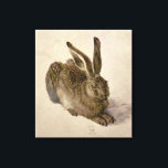 Hare, 1502 canvas print<br><div class="desc">Hare,  1502 | by Albrecht Durer or Duerer | Art Location: Graphische Sammlung Albertina,  Vienna,  Austria | German Artist | Image Collection Number: XAM387</div>