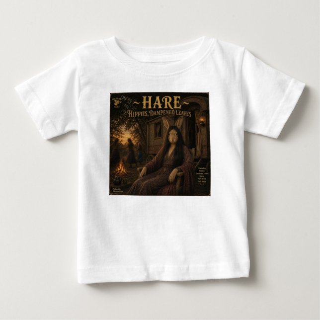 Hare Album: a Parody Baby T-Shirt (Front)